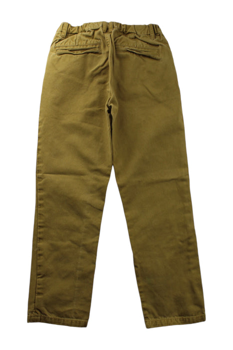 A Green Casual Pants from Bonpoint in size 8Y for boy. (Back View)