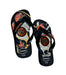 A Black Sandals from Havaianas in size 5T for neutral. (Front View)