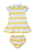 A Yellow Short Sleeve Dresses from Ralph Lauren in size 12-18M for girl. (Front View)