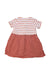 A White Short Sleeve Dresses from Petit Bateau in size 18-24M for girl. (Back View)