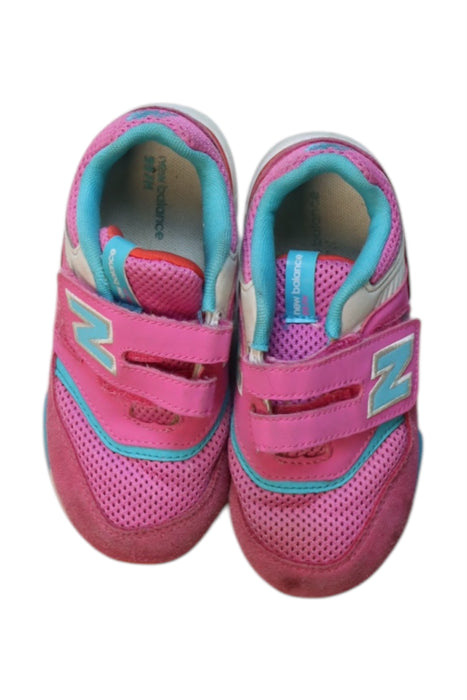 A Multicolour Sneakers from Nike in size 5T for girl. (Back View)