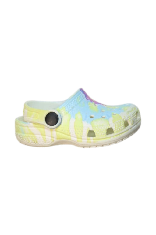 A Multicolour Slip Ons from Crocs in size 18-24M for girl. (Front View)