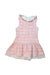 A Pink Sleeveless Dresses from Nicholas & Bears in size 3T for girl. (Back View)