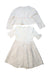 A Ivory Skirt Sets from I Pinco Pallino in size 4T for girl. (Back View)