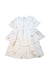 A White Dress Sets from I Pinco Pallino in size 4T for girl. (Back View)