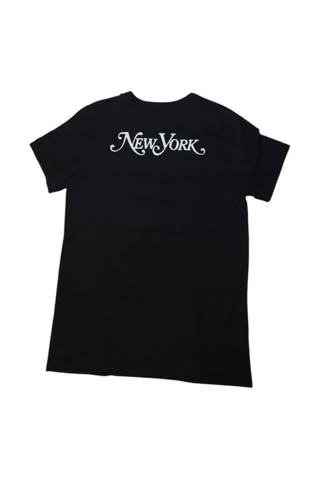 A Black Short Sleeve T Shirts from Little Marc Jacobs in size 12Y for girl. (Back View)