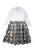 A White Long Sleeve Dresses from I Pinco Pallino in size 12Y for girl. (Back View)