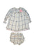 A Ivory Dress Sets from Nanos in size 3T for girl. (Front View)