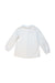 A White Long Sleeve Shirts from Momonittu in size 4T for girl. (Back View)