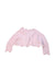 A Pink Cardigans from Nanos in size 3T for girl. (Back View)