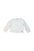 A White Cardigans from D.fesense in size 18-24M for girl. (Front View)