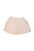 A Pink Shorts from Jamie Kay in size 7Y for girl. (Front View)