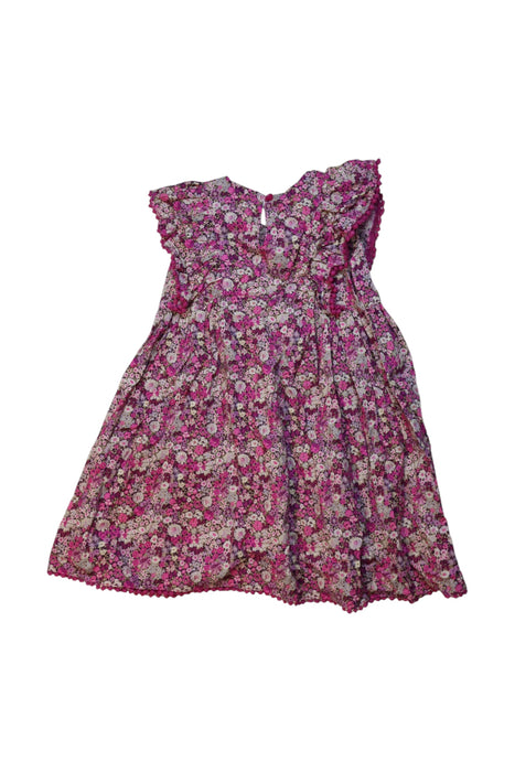 A Pink Sleeveless Dresses from Jamie Kay in size 3T for girl. (Back View)