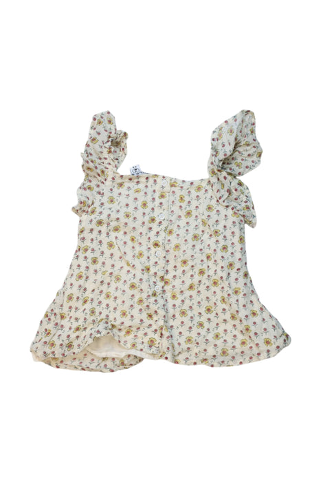 A Multicolour Sleeveless Tops from Emile et Ida in size 4T for girl. (Back View)