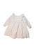 A Ivory Long Sleeve Dresses from Jamie Kay in size 3T for girl. (Front View)