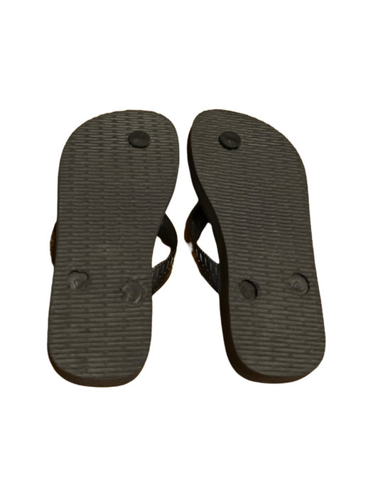 A Black Sandals from Havaianas in size 5T for neutral. (Back View)