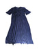 A Blue Short Sleeve Dresses from Konny in size M for maternity. (Front View)