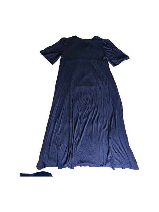 A Blue Short Sleeve Dresses from Konny in size M for maternity. (Back View)