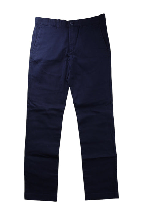 A Navy Casual Pants from Crewcuts in size 12Y for boy. (Front View)