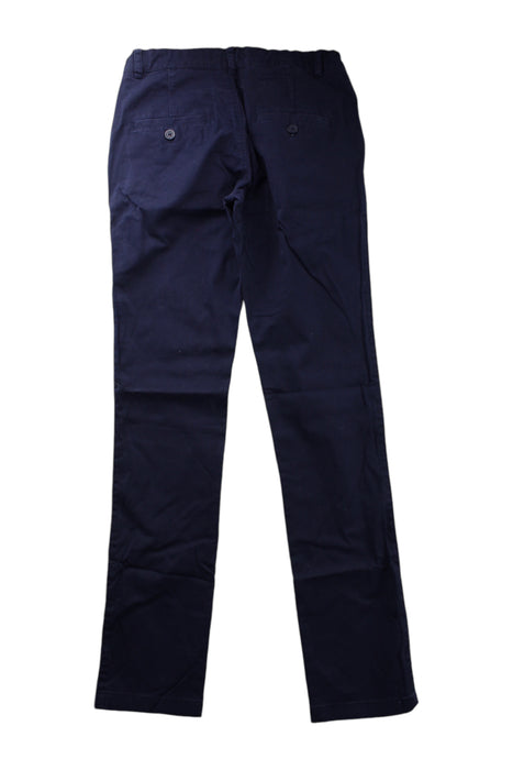 A Navy Casual Pants from Petit Bateau in size 12Y for boy. (Back View)