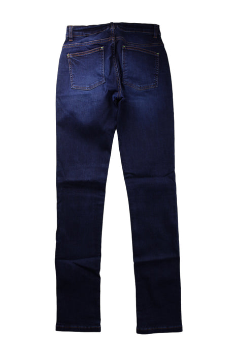 A Navy Jeans from Boden in size 13Y for neutral. (Back View)