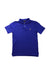 A Blue Short Sleeve Polos from Polo Ralph Lauren in size 10Y for boy. (Front View)