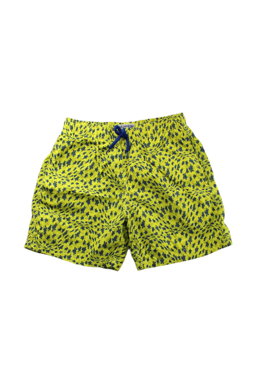 A Yellow Swim Shorts from Vilebrequin in size 14Y for boy. (Front View)