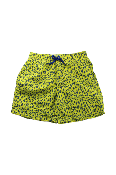 A Yellow Swim Shorts from Vilebrequin in size 14Y for boy. (Front View)