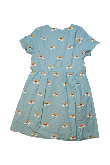 A Blue Short Sleeve Dresses from Little Green Radicals in size 3T for girl. (Back View)