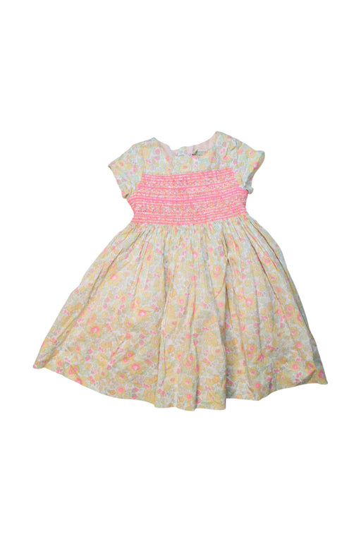 A Multicolor Short Sleeve Dresses from Bonpoint in size 4T for girl. (Front View)