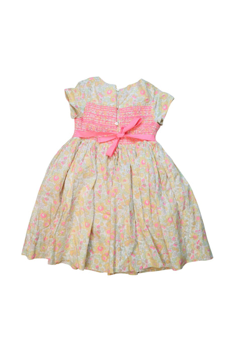 A Multicolor Short Sleeve Dresses from Bonpoint in size 4T for girl. (Back View)