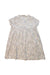 A Ivory Short Sleeve Dresses from Jamie Kay in size 4T for girl. (Back View)