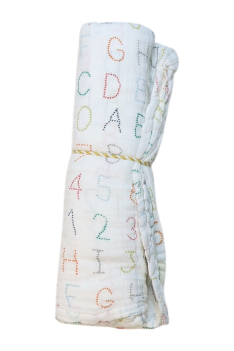 A Multicolour Swaddles from Pehr in size Newborn for neutral. (Back View)