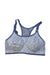 A Blue Active Tops from Bravado in size M for maternity. (Front View)