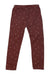 A Burgundy Leggings from Jamie Kay in size 4T for girl. (Back View)