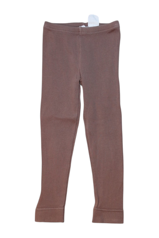 A Brown Leggings from Jamie Kay in size 4T for girl. (Front View)