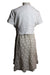 A White Short Sleeve Dresses from Seraphine in size Maternity-M for maternity. (Back View)