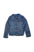 A Blue Lightweight Jackets from Levi's in size 8Y for girl. (Front View)