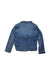 A Blue Lightweight Jackets from Levi's in size 8Y for girl. (Back View)