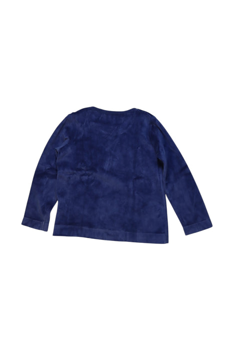 A Navy Long Sleeve Tops from Jacadi in size 3T for boy. (Back View)