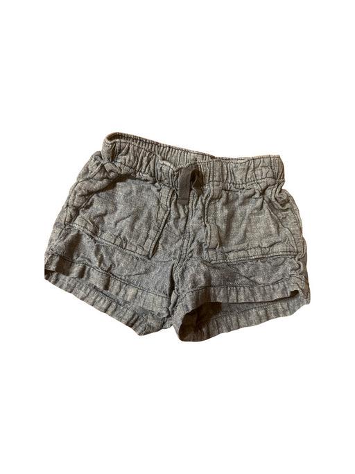 A Blue Shorts from Tea in size 4T for neutral. (Front View)