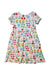 A Multicolour Short Sleeve Dresses from Boden in size 9Y for girl. (Back View)