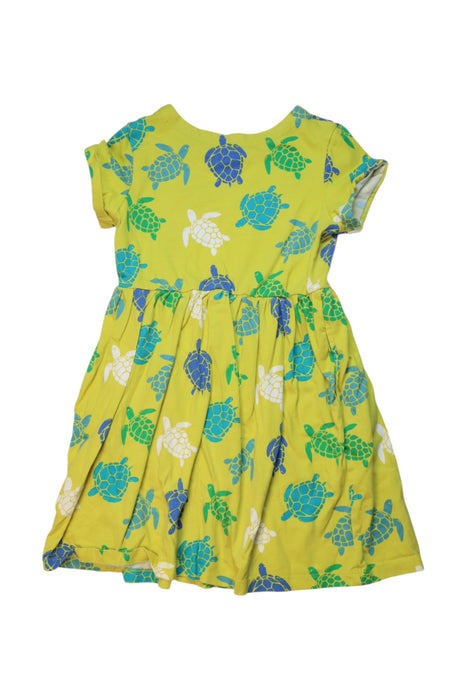 A Yellow Short Sleeve Dresses from Boden in size 9Y for girl. (Back View)