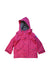 A Pink Rain Jackets from Jojo Maman Bébé in size 5T for girl. (Front View)