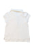 A White Short Sleeve Polos from Polo Ralph Lauren in size 3T for girl. (Back View)