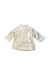 A Ivory Puffer/Quilted Coats & Outerwear from Mides in size 6-12M for girl. (Front View)