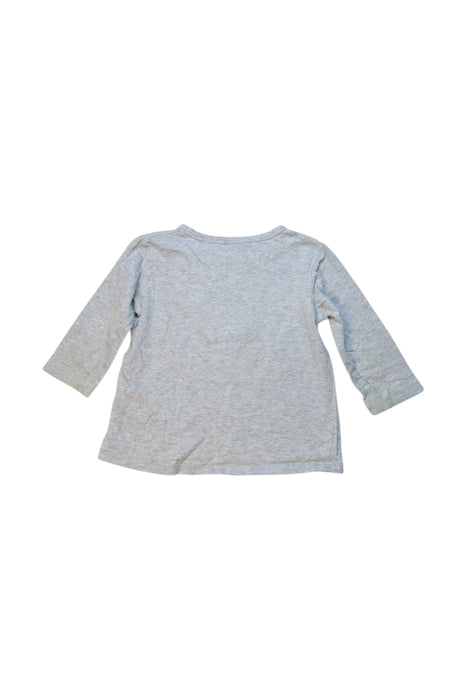 A Grey Long Sleeve Tops from Ricochet in size 2T for girl. (Back View)