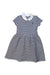 A Navy Short Sleeve Dresses from Polo Ralph Lauren in size 4T for girl. (Front View)