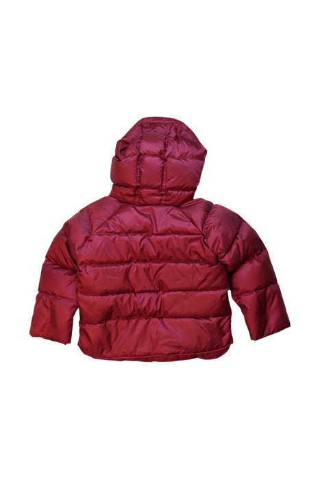 A Red Puffer/Quilted Coats & Outerwear from Burberry in size 12-18M for girl. (Back View)