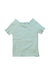 A Green Short Sleeve Tops from Seed in size 3T for girl. (Front View)